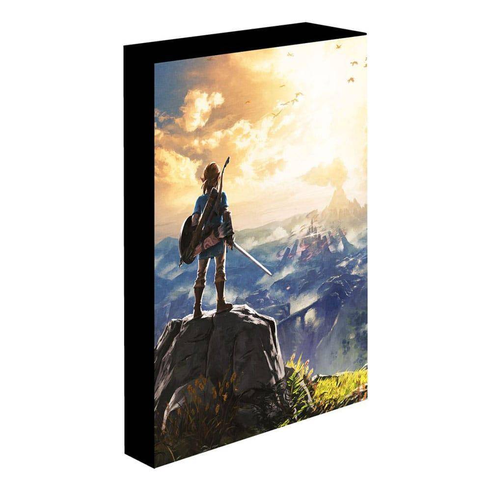 The Legend Of Zelda – Beleuchtete Leinwand The Legend Of Zelda Breath Of The Wild - 30 x 40 cm