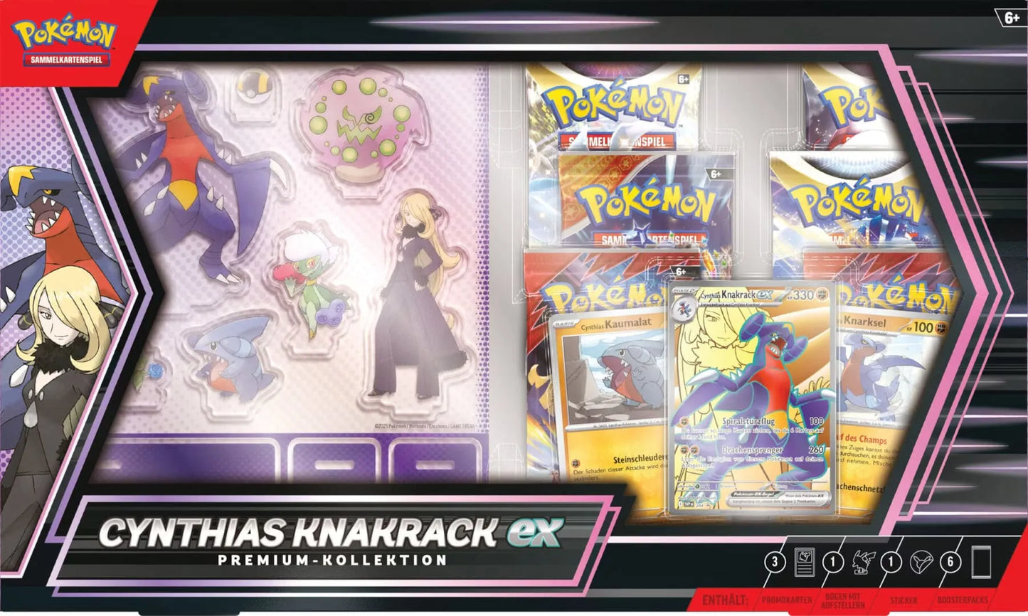 Pokémon - Kollektion Cynthias Knakrack EX - DE