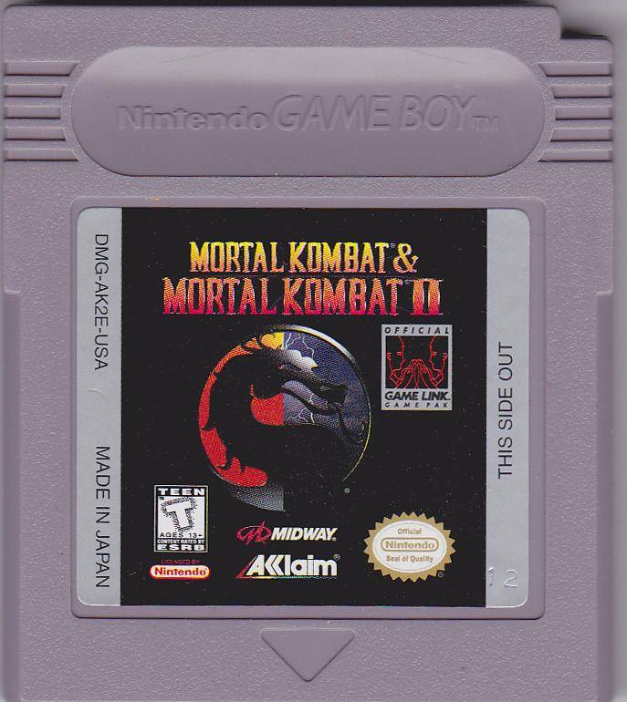 GB - Mortal Kombat & Mortal Kombat 2 - Nur Modul (Gebraucht)