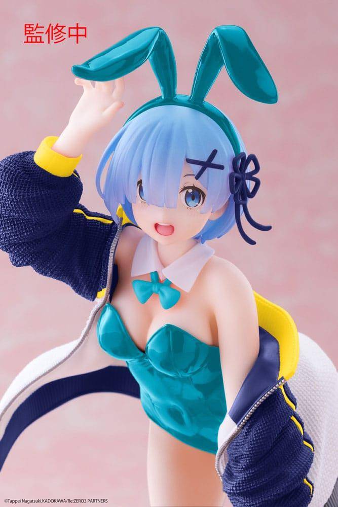 Re:Zero - Statue Rem Jacket Bunny Version - 18 cm