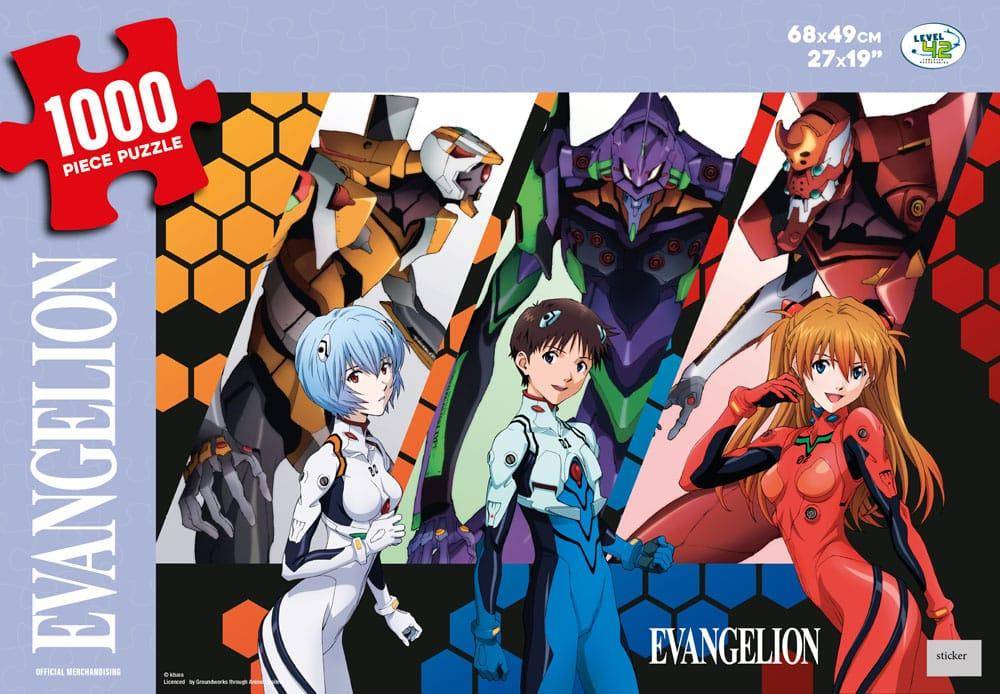 Neon Genesis Evangelion - Puzzle Charaktere (1000 Teile)
