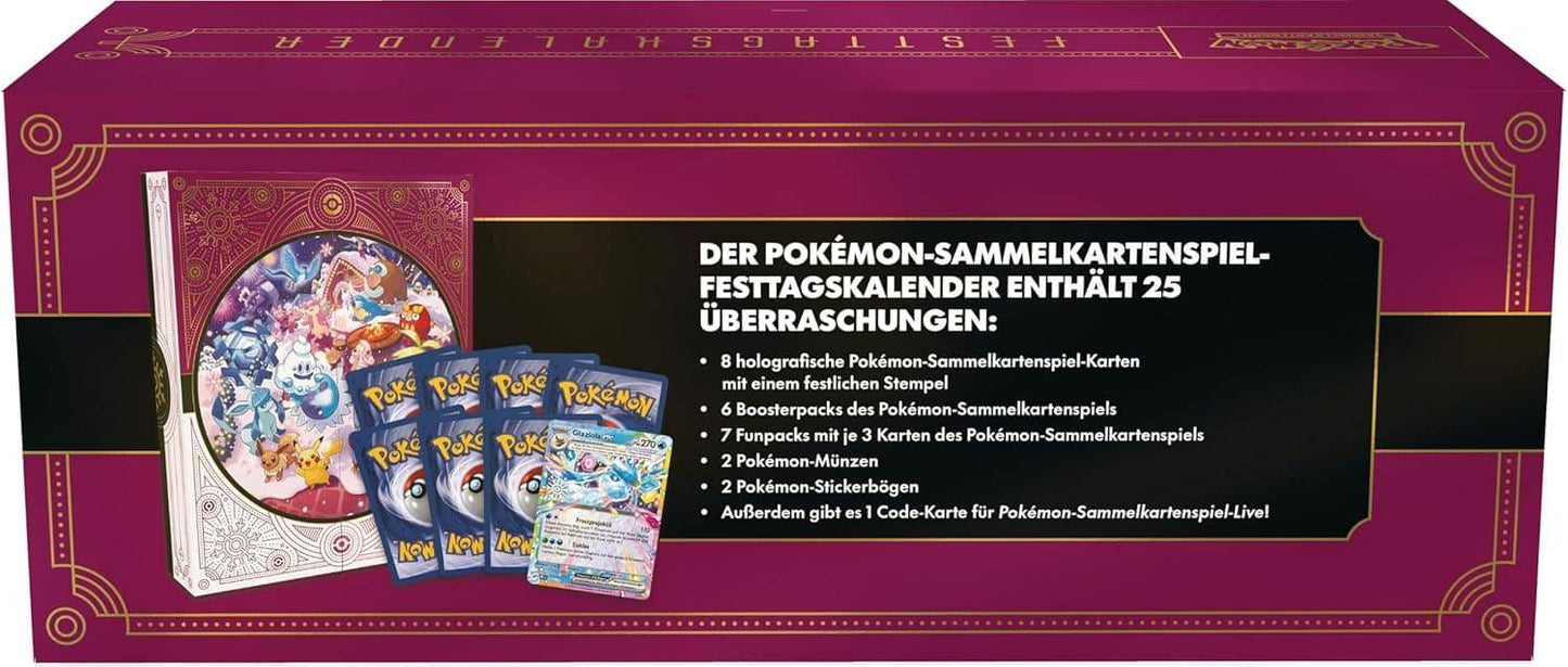 Pokémon - Festtagskalender 2025 - DE