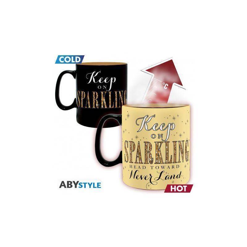 Disney - Tasse Wärmewechsel Tinker Bell Glitzer - 460 ml