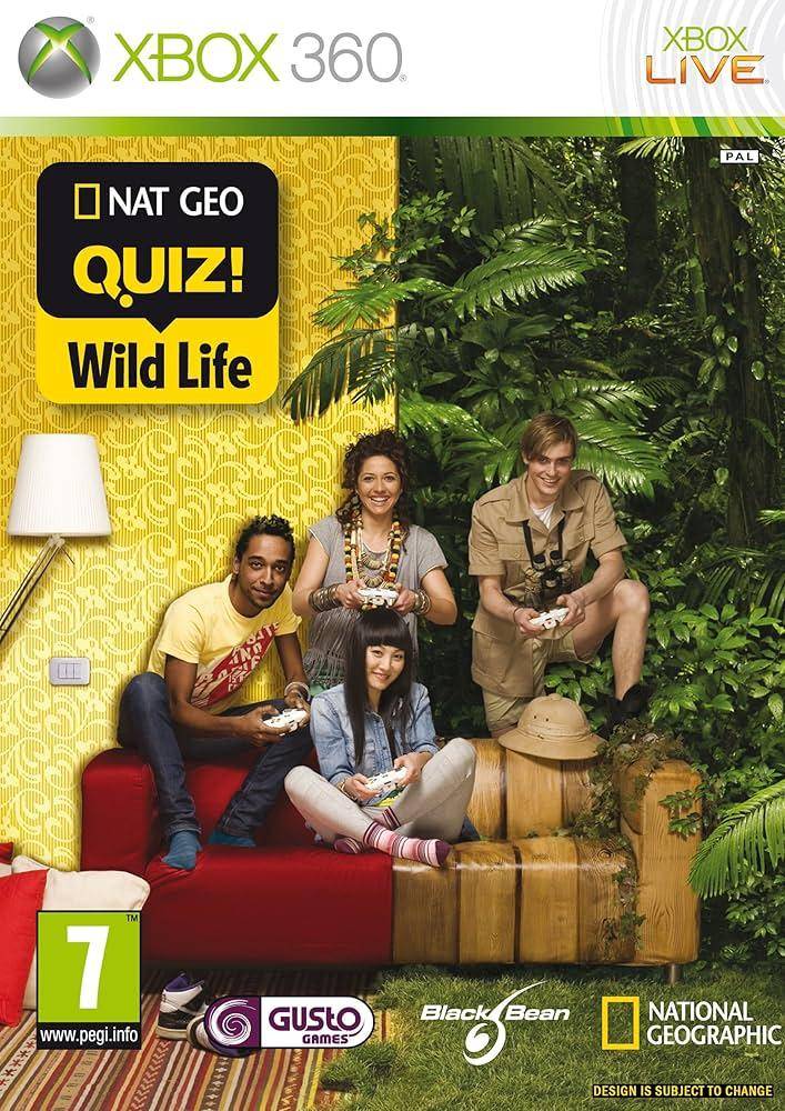 XBOX 360 - Nat Geo Quiz Wild Life (Gebraucht)