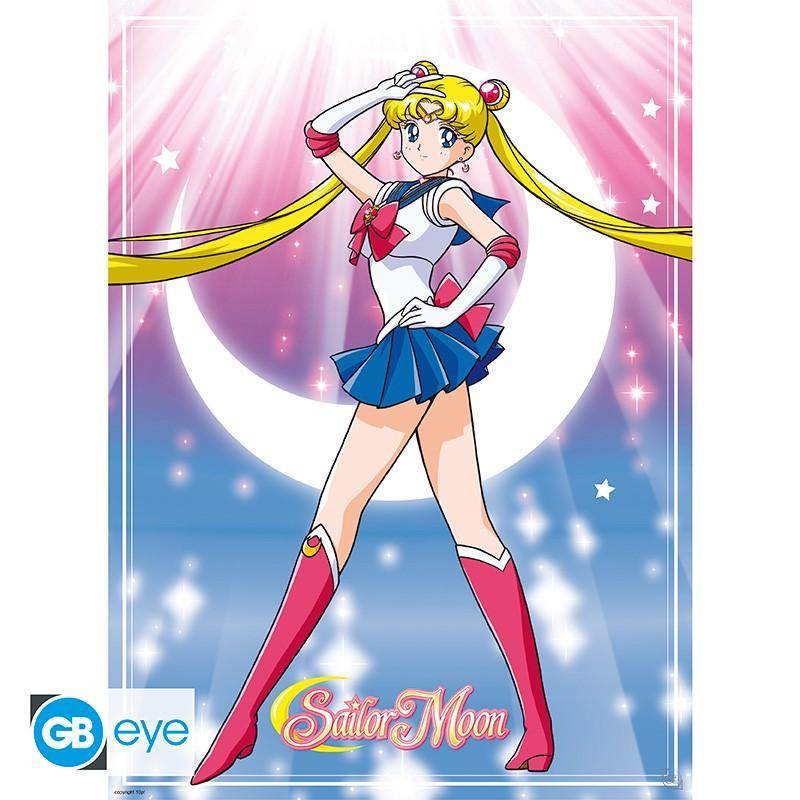 Sailor Moon - Poster Doppelpack Luna + Artemis & Sailor Moon - 52 x 38 cm