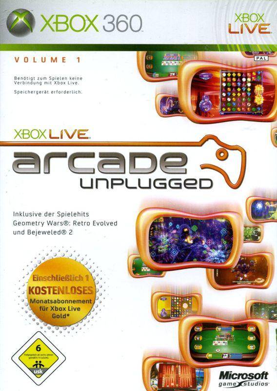 XBOX 360 - XBOX Live Arcade Unplugged Volume 1 (Gebraucht)