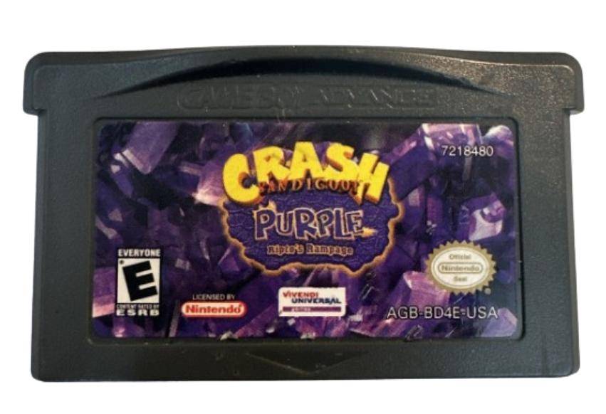 GBA - Crash Bandicoot Purple Riptos Rampage - Nur Modul (Gebraucht)