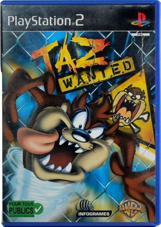 PS2 - Taz Wanted - Französische Version (Gebraucht)