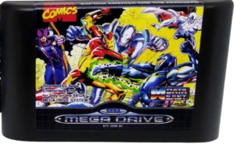 SMD - Captain America And The Avengers - Nur Modul (Gebraucht)