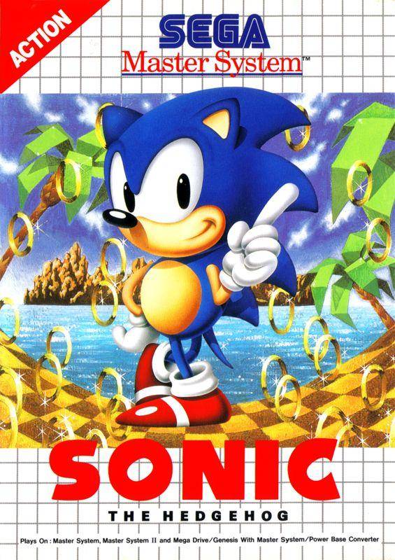Sega Master System - Sonic The Hedgehog (Gebraucht)
