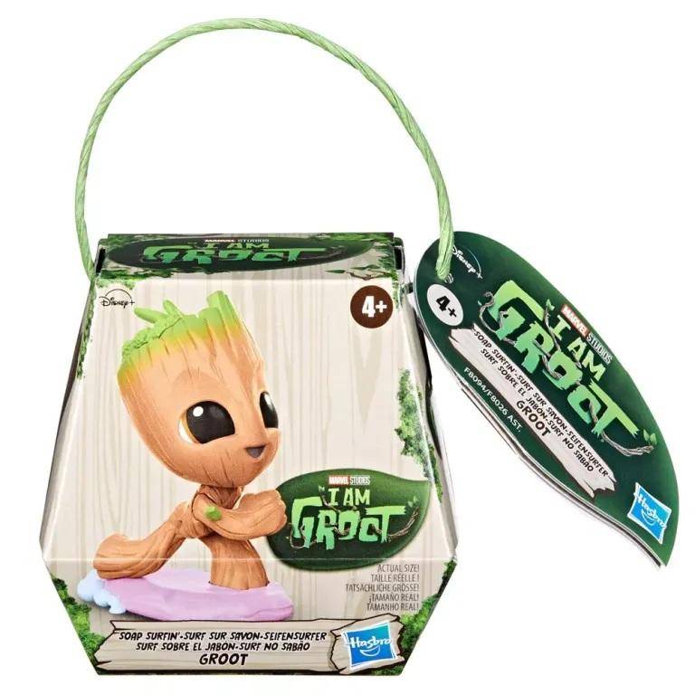 Marvel - Minifigur Baby Groot Seifensurfer - 6 cm