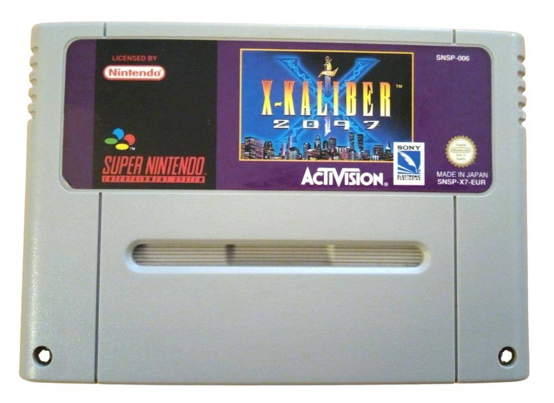 SNES - X-Kaliber 2097 - Nur Modul (Gebraucht)