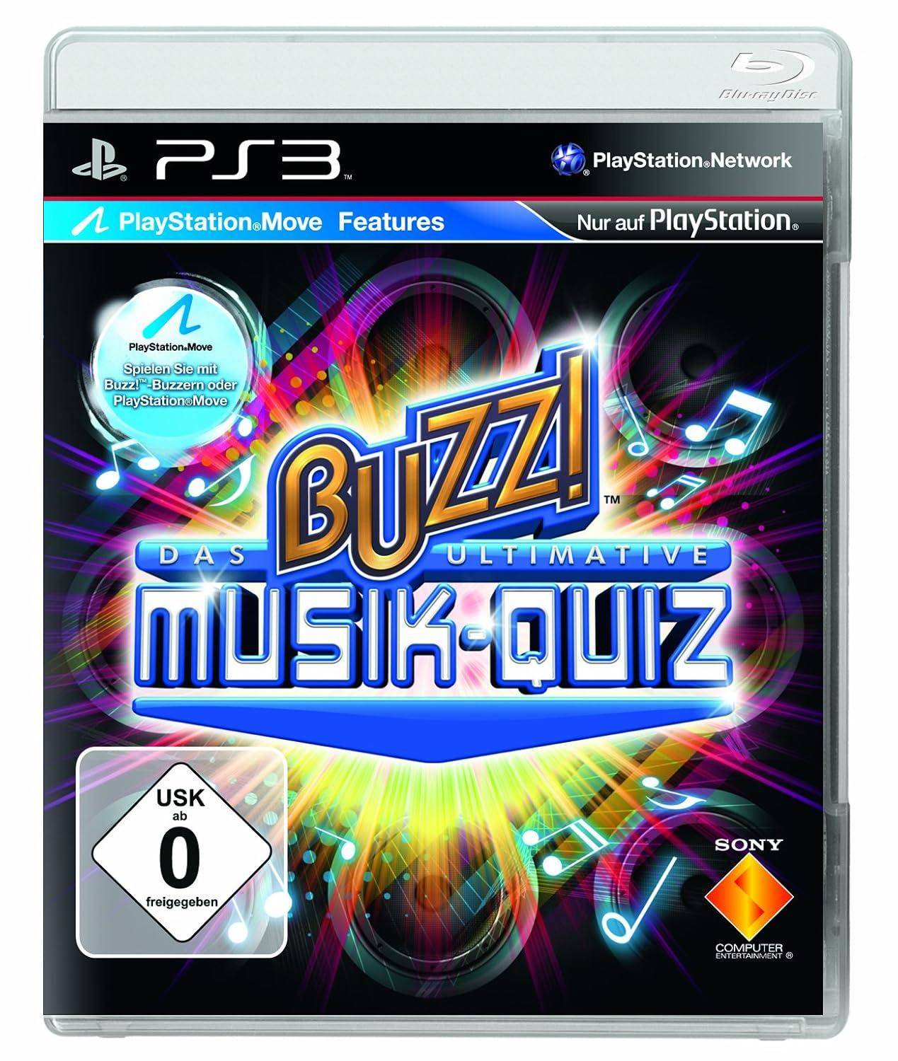 PS3 - Buzz! The Ultimate Music Quiz - Ohne Zubehör (Gebraucht)