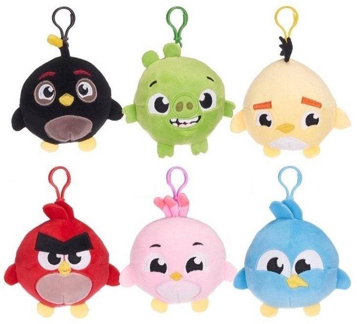 Angry Birds - Plüsch Schlüsselanhänger - 12 cm