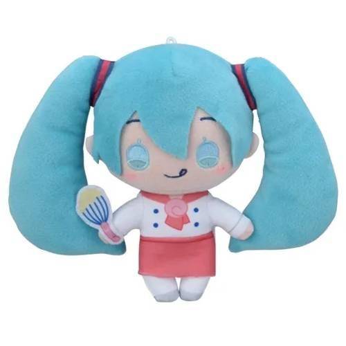 Hatsune Miku - Plüsch Hatsune Miku x Cinnamoroll Cafe Style - 18 cm - JPN