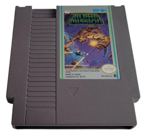 NES - Alpha Mission - Nur Modul (Gebraucht)