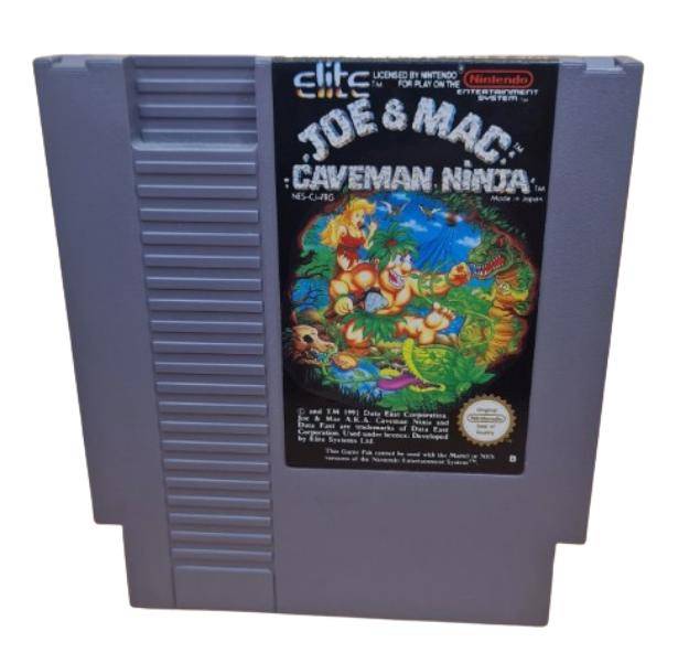 NES - Joe & Mac Caveman Ninja - Nur Modul (Gebraucht)