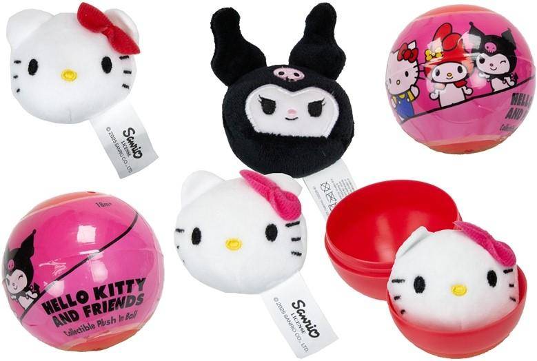Sanrio - Mystery Kapsel Plüsch Hello Kitty and Friends - 6,5 cm