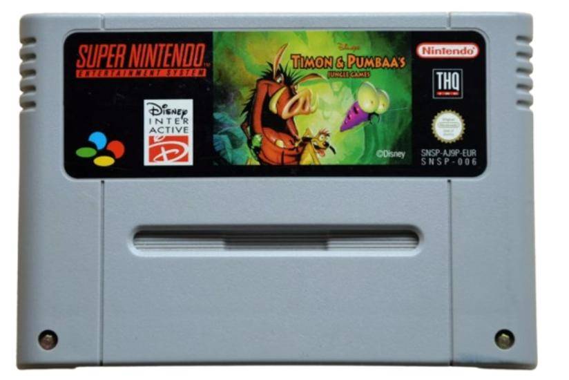 SNES - Timon & Pumbaa Jungle Games - Nur Modul (Gebraucht)