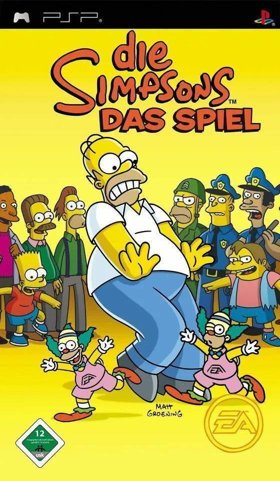 PSP - Die Simpsons Das Spiel - Nur Disc (Gebraucht)