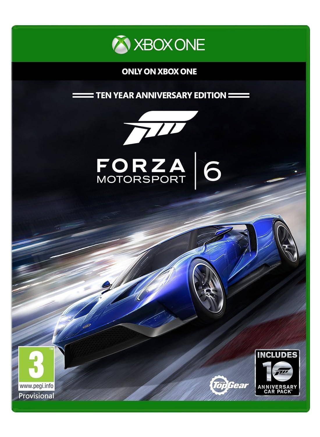 XBOX One - Forza Motorsport 6 - Nur Disc (Gebraucht)