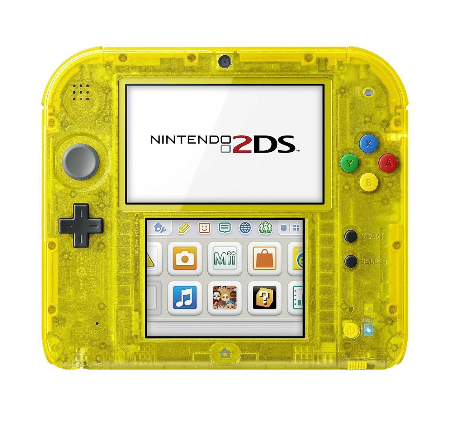 2DS - Konsole - Limited Gelb Transparent (Gebraucht)