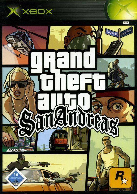 XBOX - Grand Theft Auto San Andreas - Nur Disc (Gebraucht)