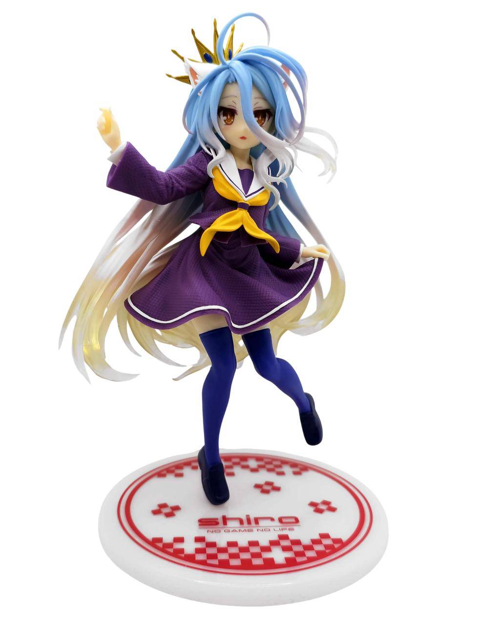 No Game No Life - Statue Shiro Cat Ear Ver. - 19 cm - Ohne OVP (Gebraucht)