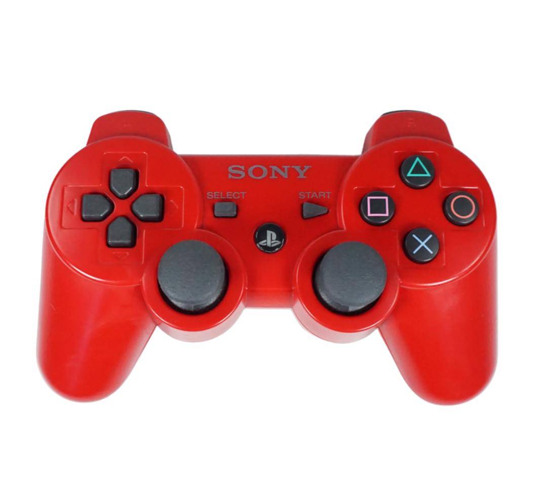 PS3 - Controller - Rot (Gebraucht)