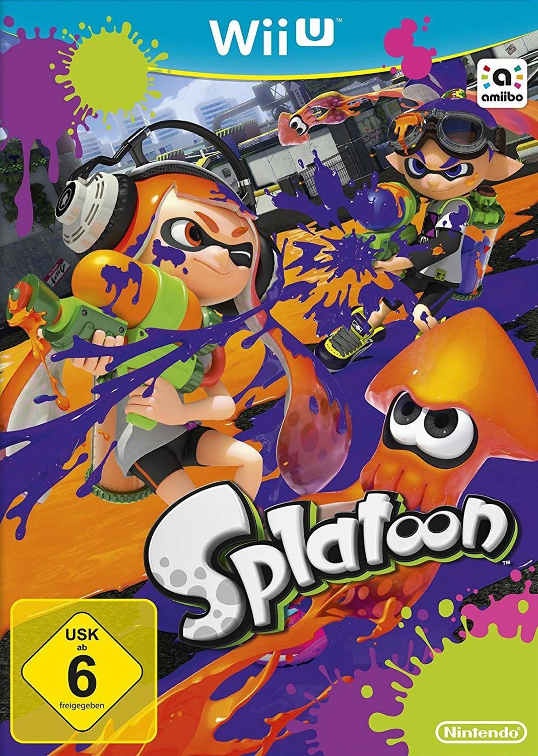 Wii U - Splatoon - Nur Disc (Gebraucht)