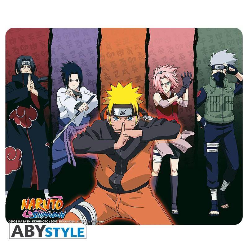 Naruto - Mousepad Charaktere - 23,5 x 19,5 cm