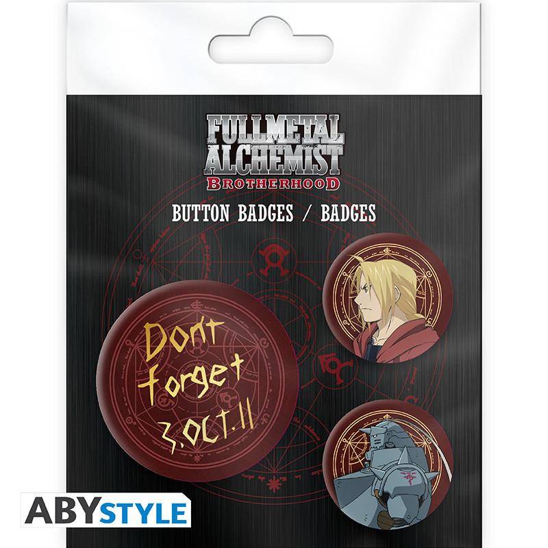 Fullmetal Alchemist - Button Set Brüder