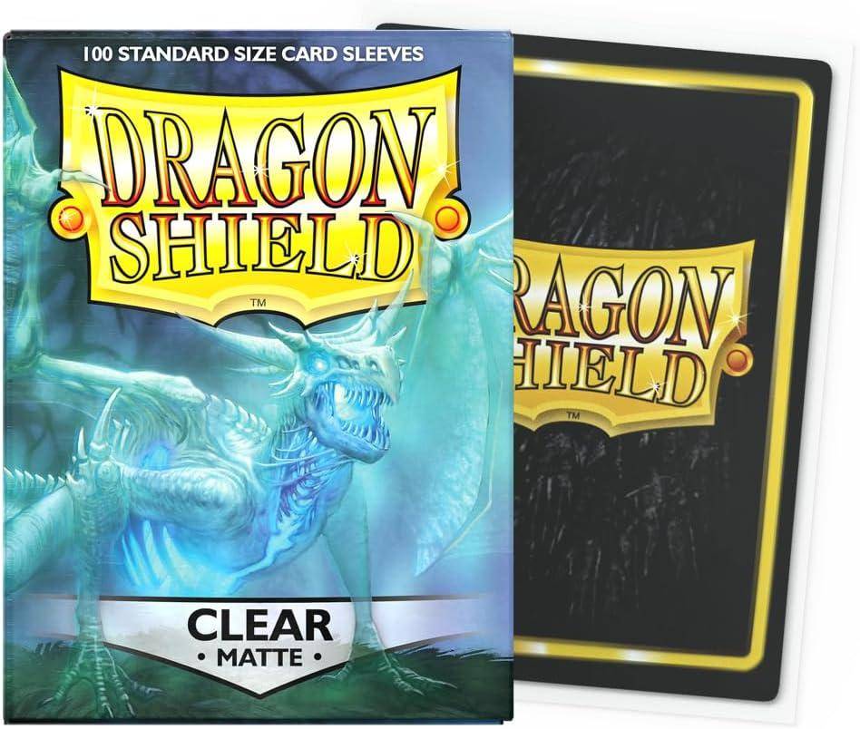 Dragon Shield - Kartenhüllen Standard Größe - Transparent Matt - 100 Stk