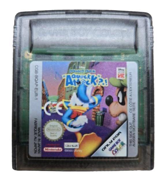 GBC - Donald Duck Quack Attack - Nur Modul (Gebraucht)