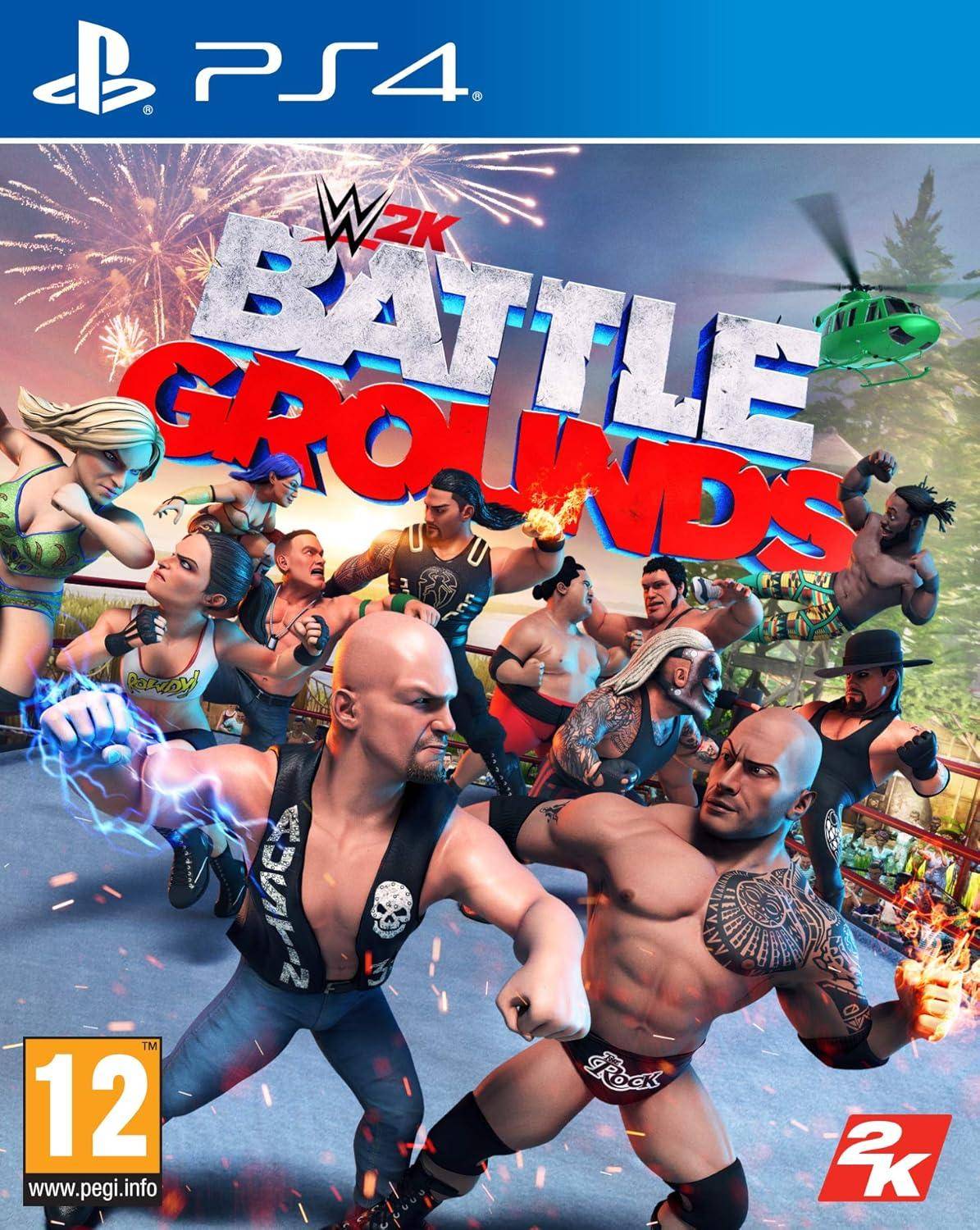 PS4 - WWE 2K Battlegrounds (Sealed)