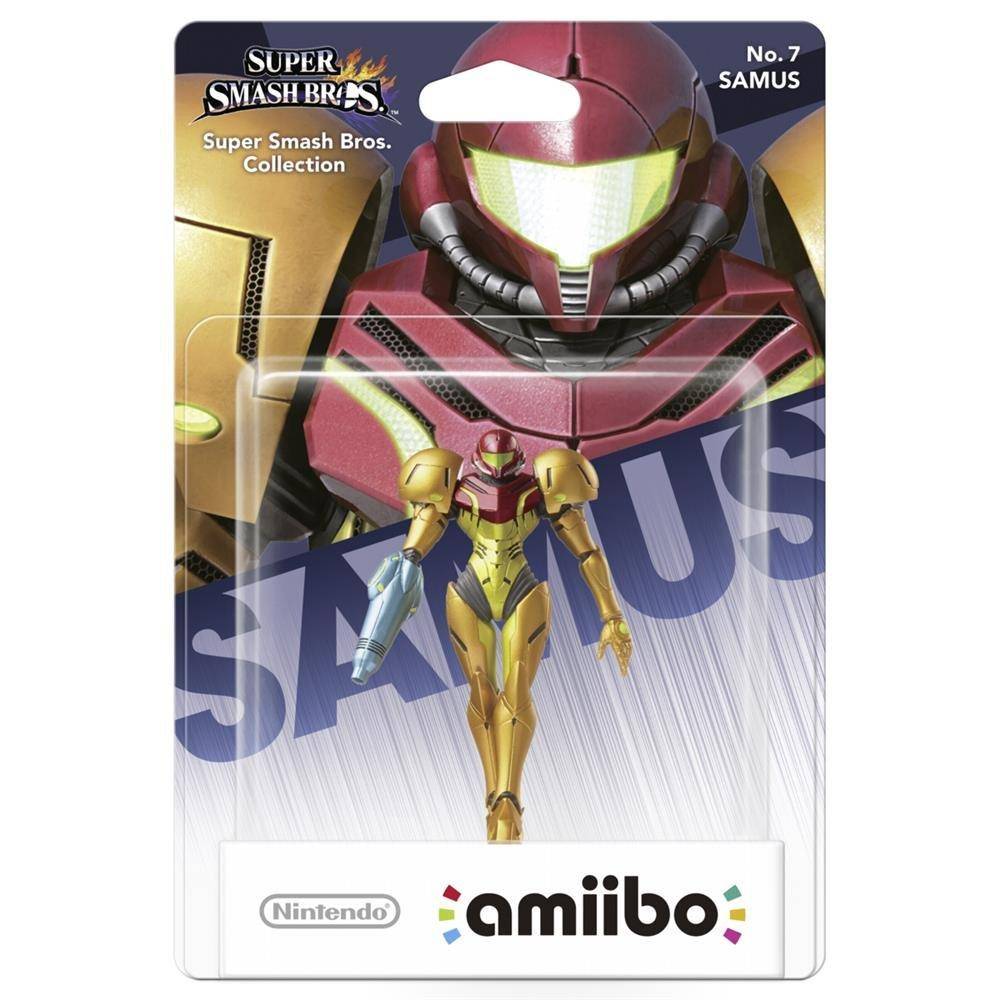 Amiibo - Super Smash Bros. Collection No 7 Samus - Mit OVP (Sealed)