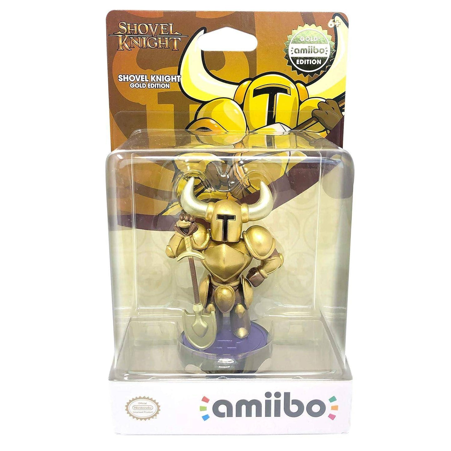 Amiibo - Shovel Knight Gold Edition - Mit OVP (Sealed)