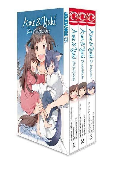 Ame & Yuki - Die Wolfskinder - Schuber - Band 1 - 3 (Gebraucht)