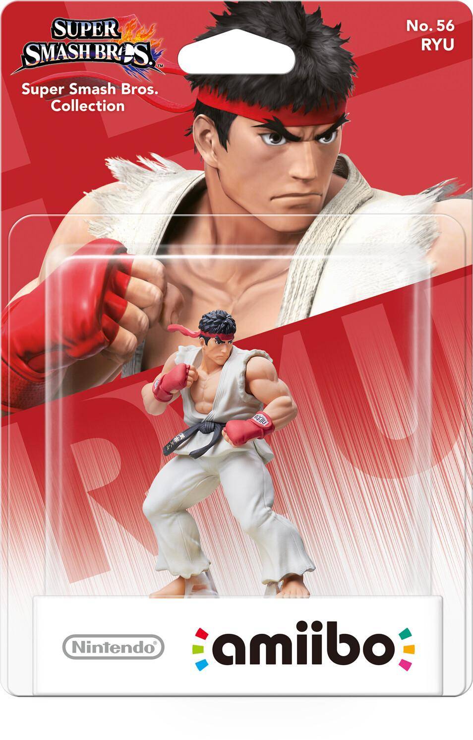 Amiibo - Super Smash Bros. Collection No. 56 Ryu - Mit OVP (Sealed)