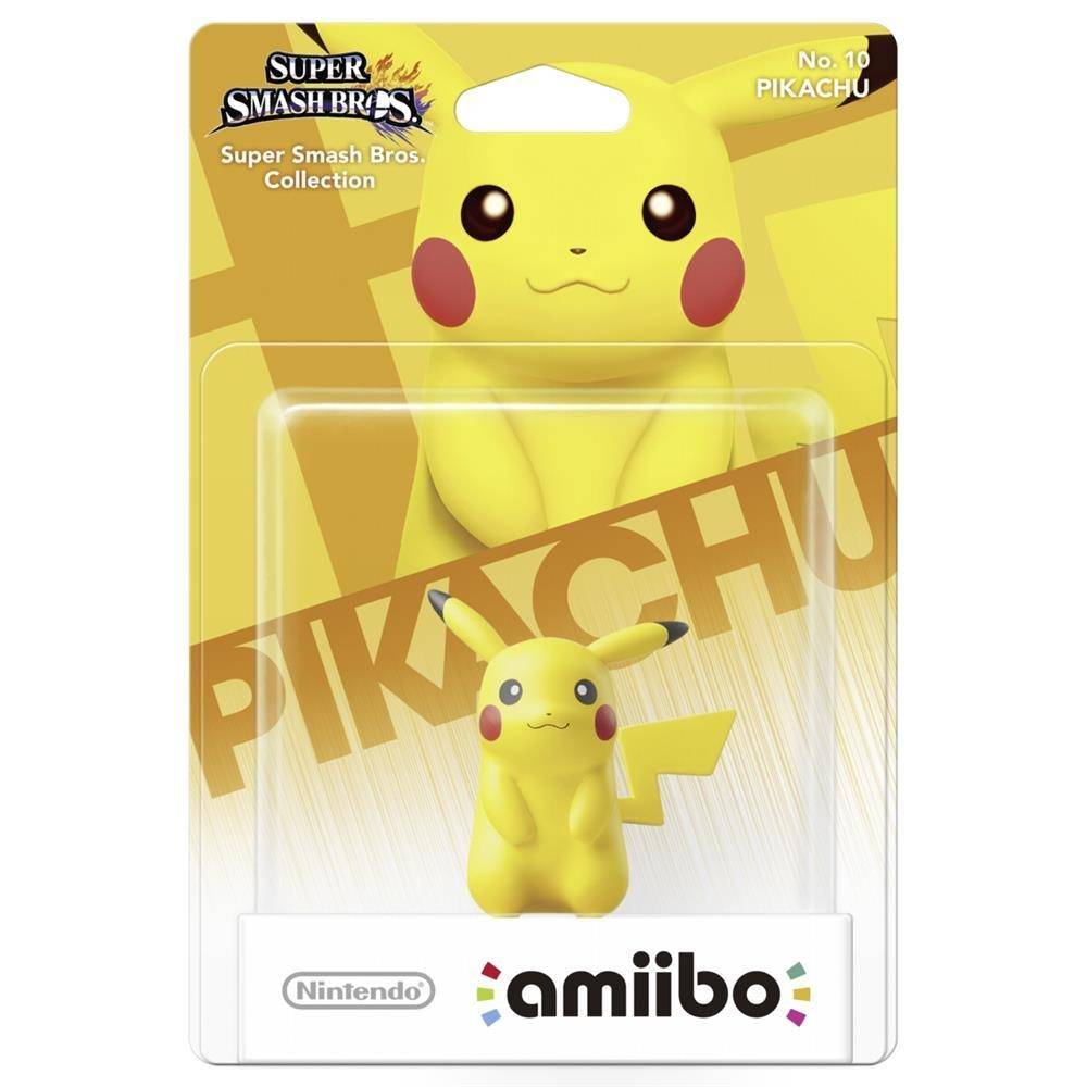 Amiibo - Super Smash Bros. Collection No. 10 Pikachu - Mit OVP (Sealed)