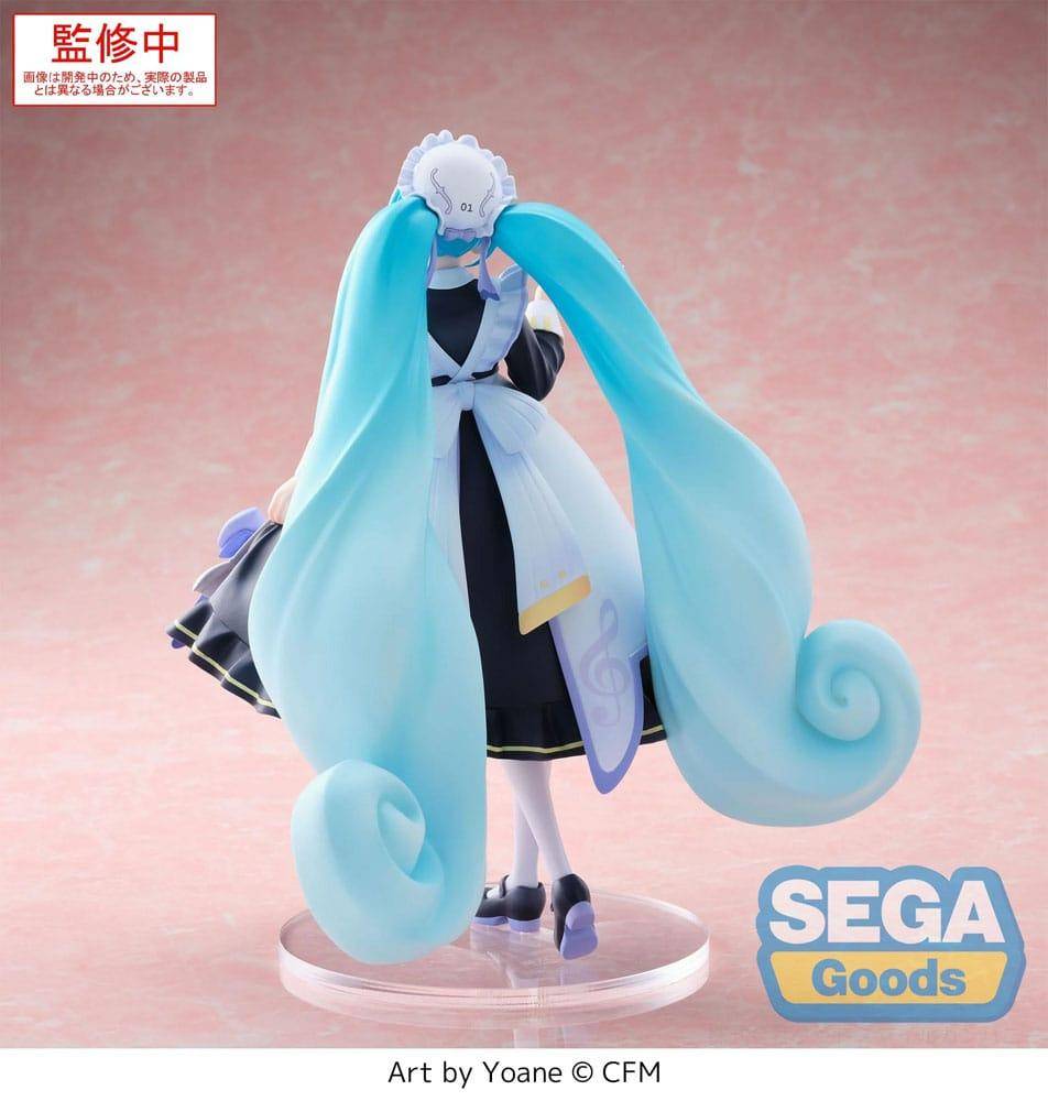 Hatsune Miku - Statue Hatsune Miku Classical Maid - 21 cm