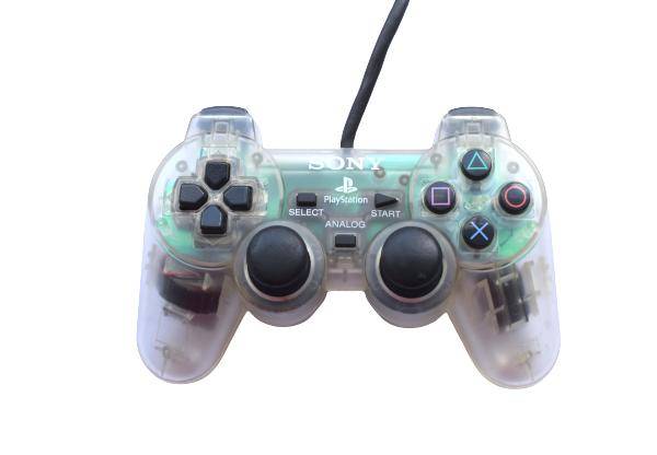 PS - Controller - Weiß Transparent (Gebraucht)