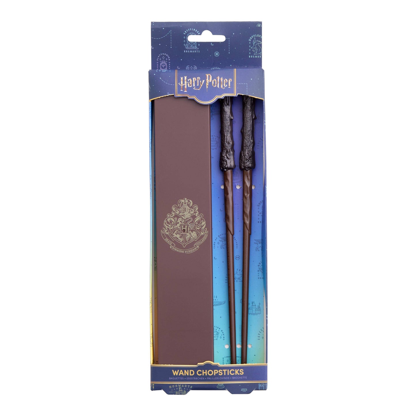 Harry Potter - Essstäbchen mit Box Zauberstäbe - 23 cm
