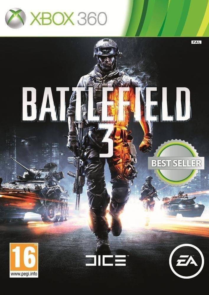 XBOX 360 - Battlefield 3 - Nur Disc (Gebraucht)