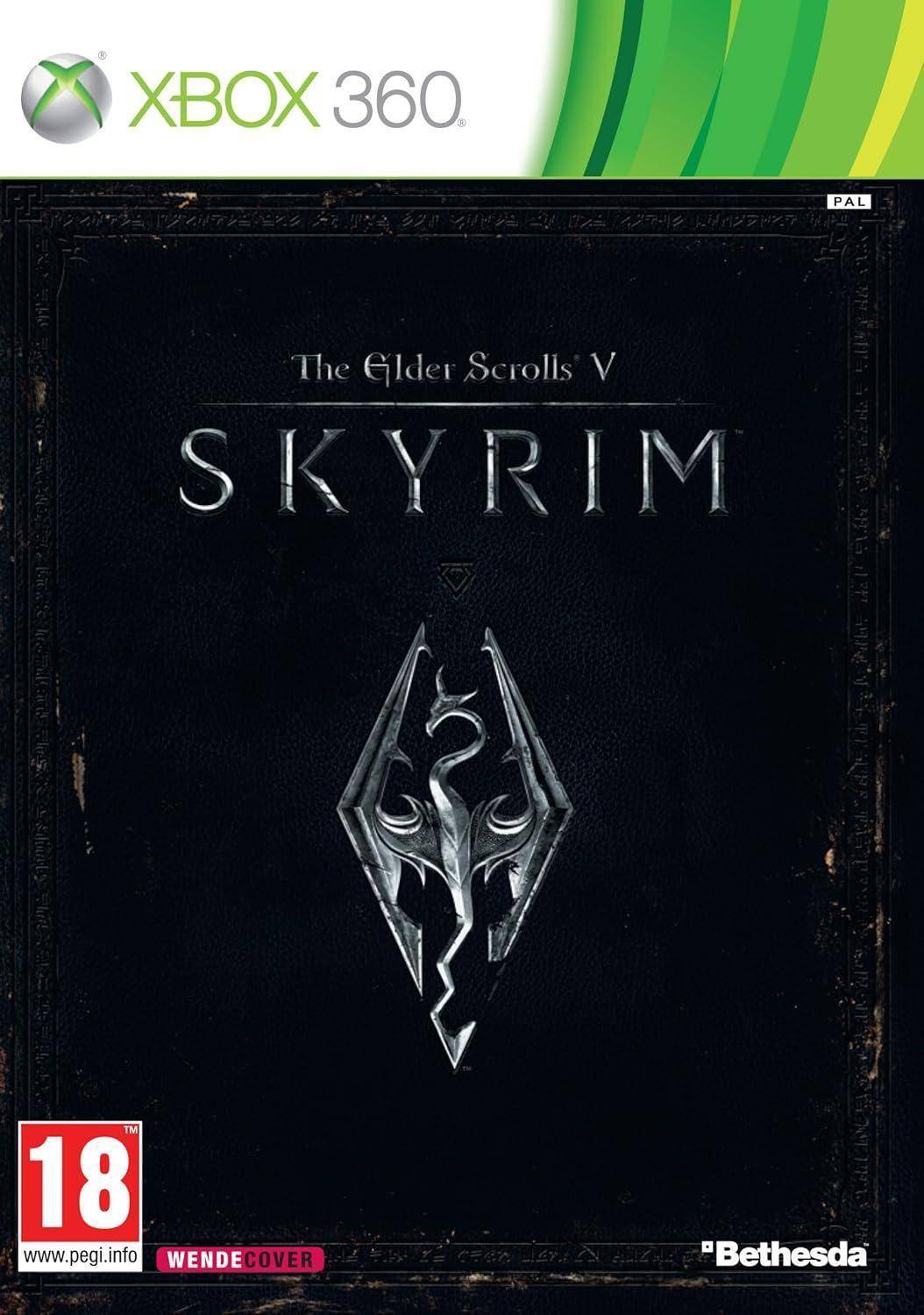 XBOX 360 - The Elder Scrolls 5 Skyrim - Nur Disc (Gebraucht)