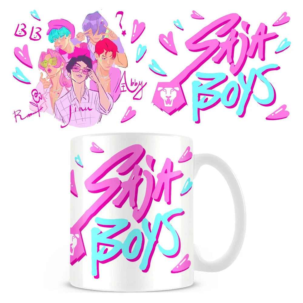 KPop Demon Hunters - Tasse Saja Boys Herz - 315 ml