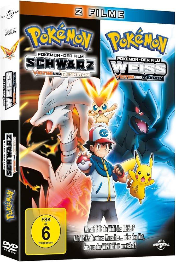 Pokémon - 2 Filme Kollektion - Victini und Reshiram / Victini und Zekrom - DVD (Gebraucht)