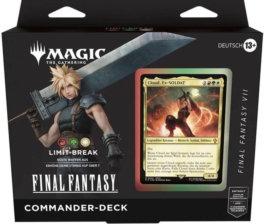 Magic the Gathering - Commander Deck Final Fantasy Limit-Break (Final Fantasy VII) - DE