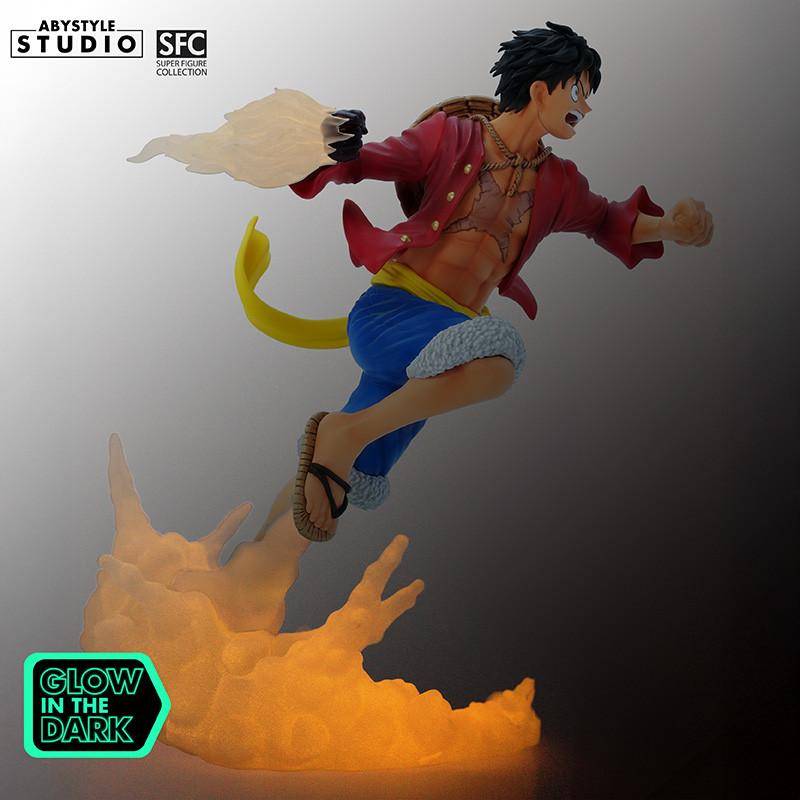 One Piece - Statue Ruffy Glow in the Dark - 16 cm