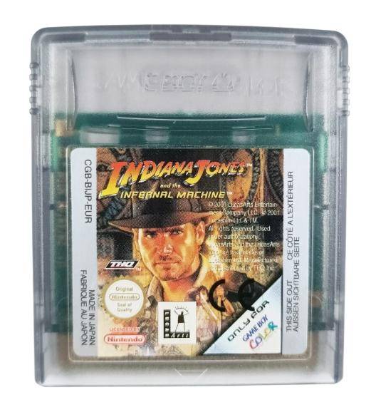 GBC - Indiana Jones And The Infernal Machine - Nur Modul (Gebraucht)